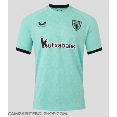 Camisa de time de futebol Athletic Bilbao Yuri Berchiche #17 Replicas 3º Equipamento 2025-26 Manga Curta Camisa de time de futebol Athletic Bilbao Yuri Berchiche #17 Replicas 3º Equipamento 2025-26 Manga Curta